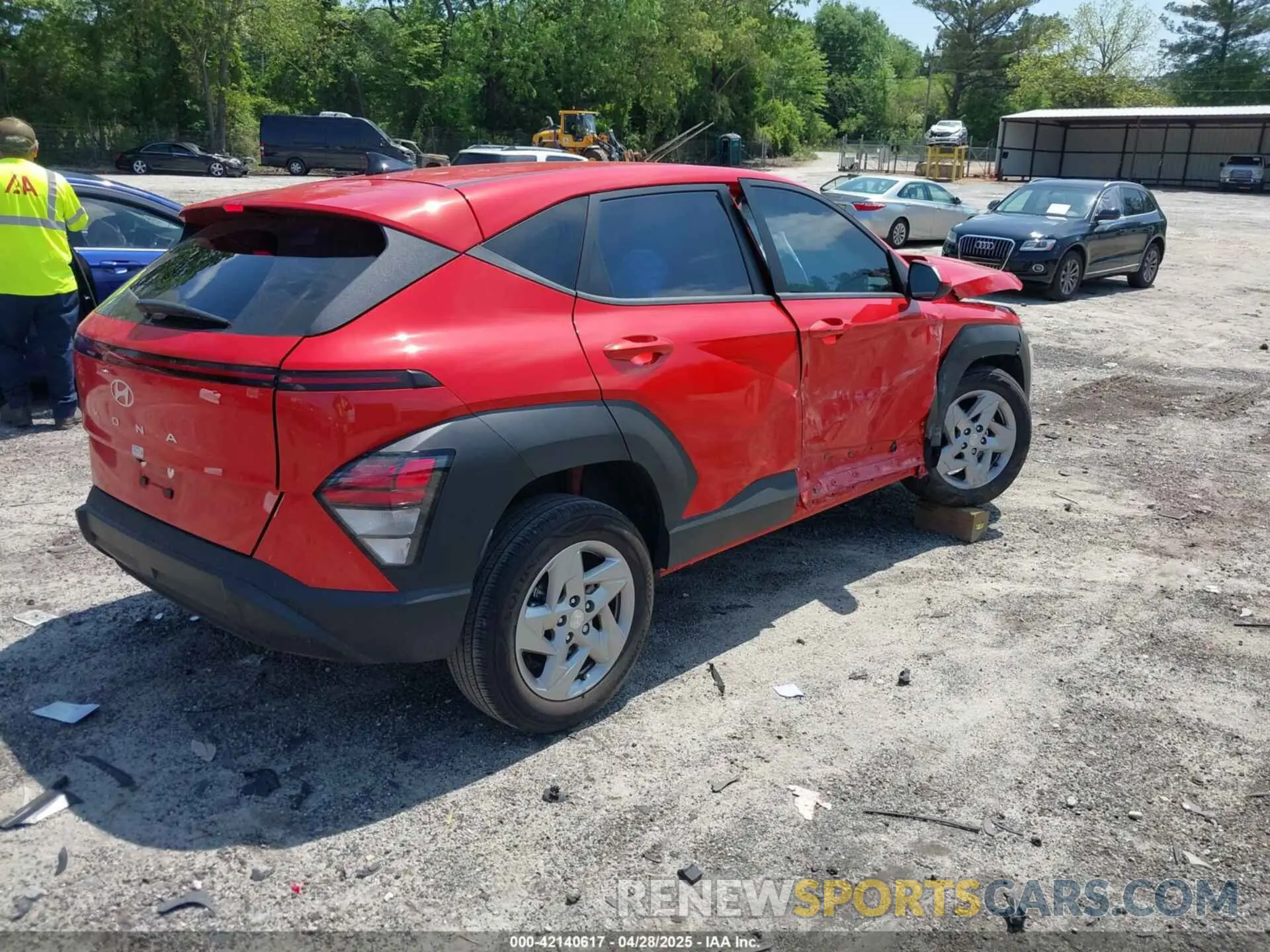 4 Photograph of a damaged car KM8HA3ABXRU069281 HYUNDAI KONA 2024