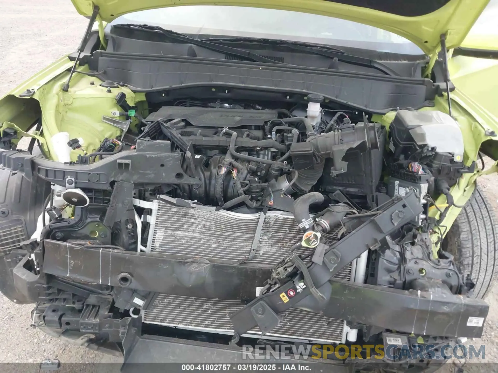 10 Photograph of a damaged car KM8HA3ABXRU072312 HYUNDAI KONA 2024