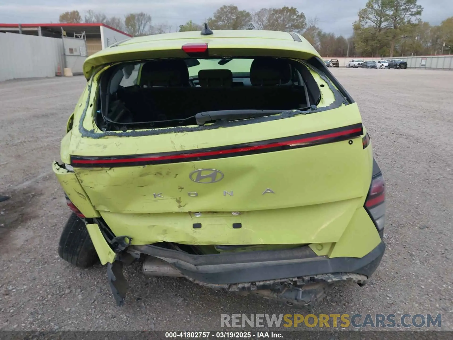 15 Photograph of a damaged car KM8HA3ABXRU072312 HYUNDAI KONA 2024