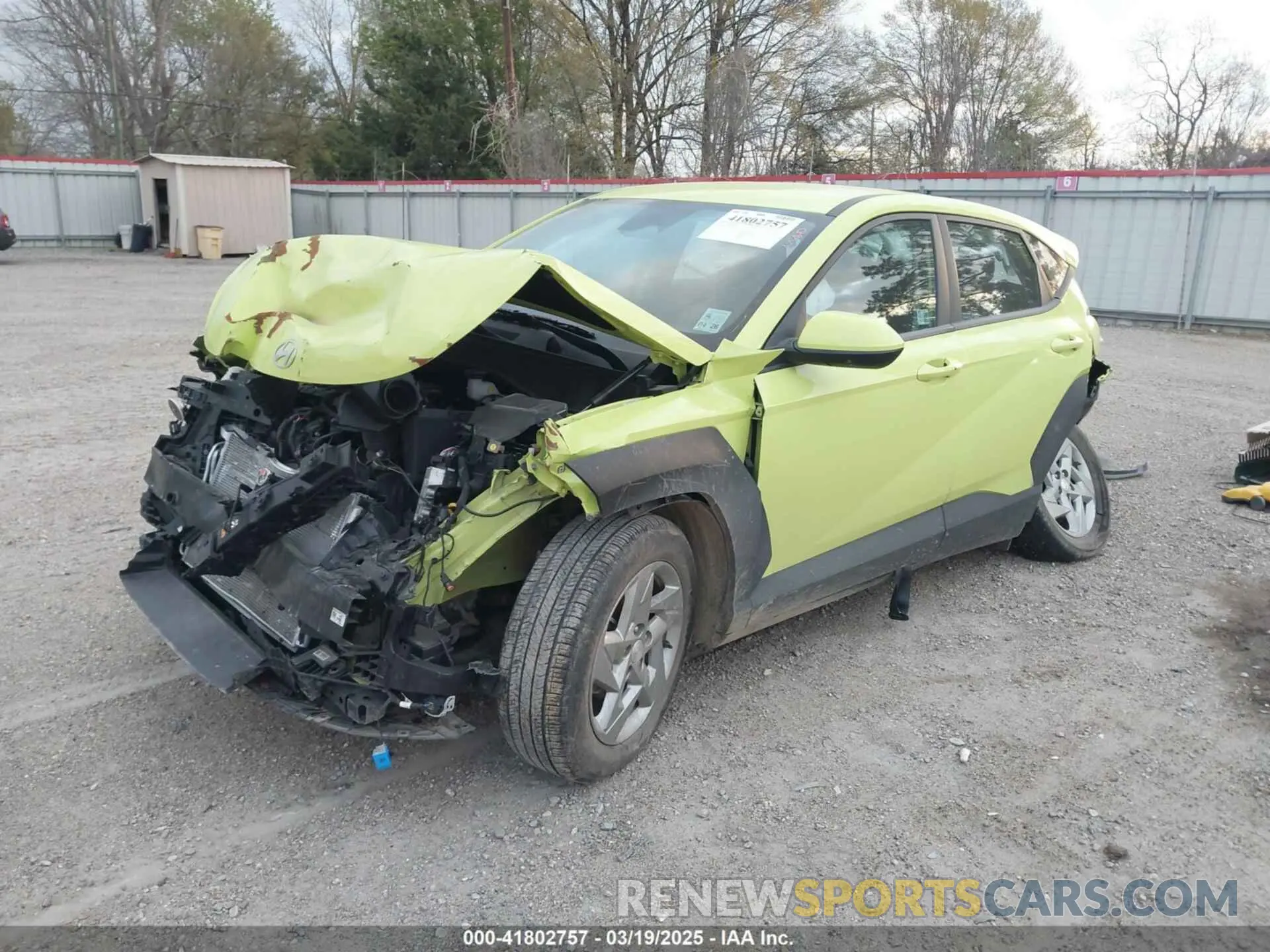 2 Photograph of a damaged car KM8HA3ABXRU072312 HYUNDAI KONA 2024