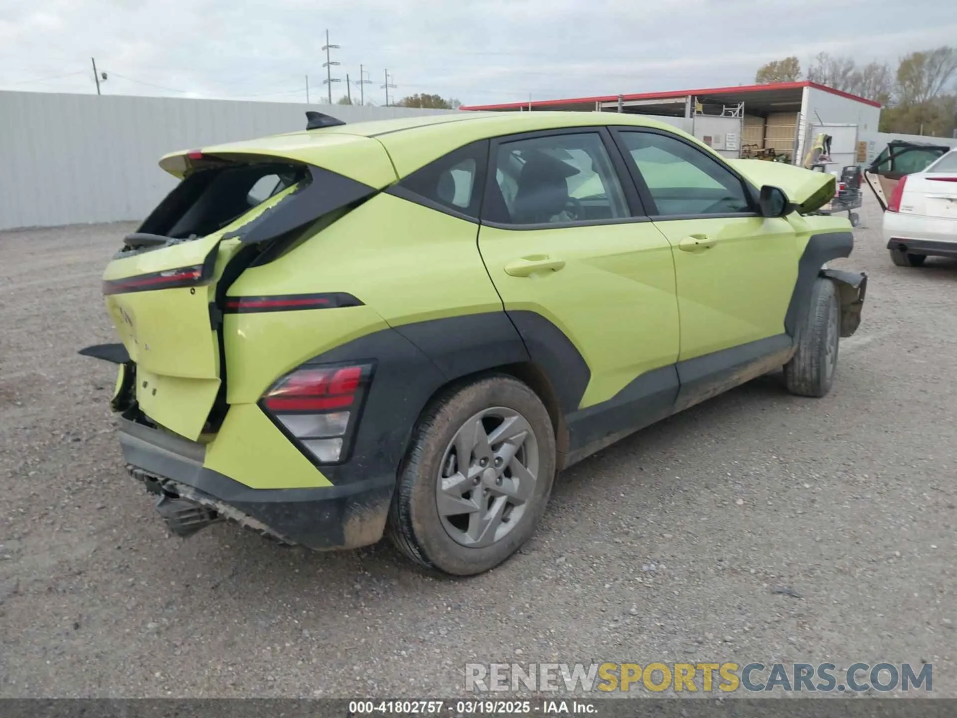 4 Photograph of a damaged car KM8HA3ABXRU072312 HYUNDAI KONA 2024