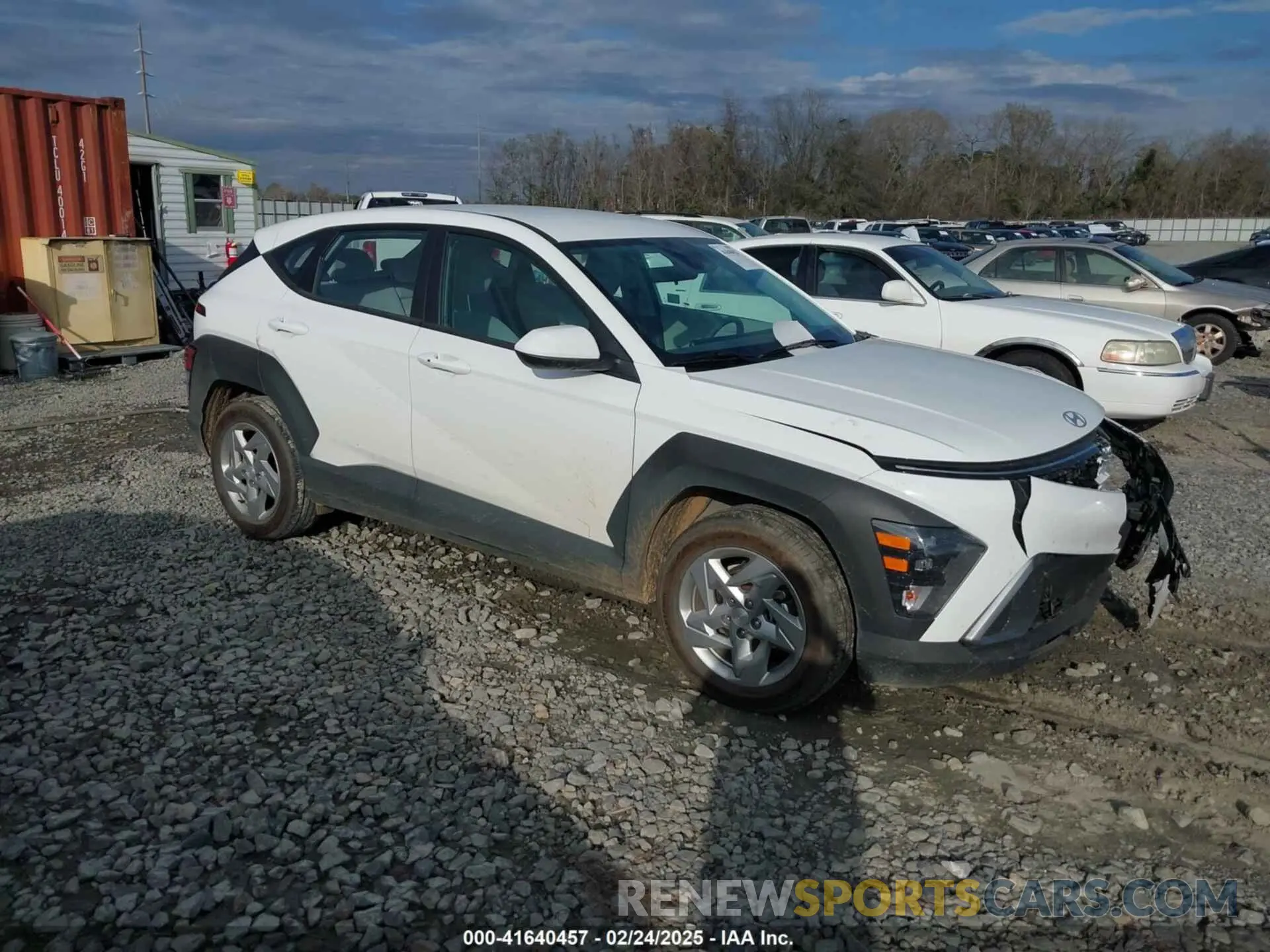 1 Photograph of a damaged car KM8HA3ABXRU112114 HYUNDAI KONA 2024