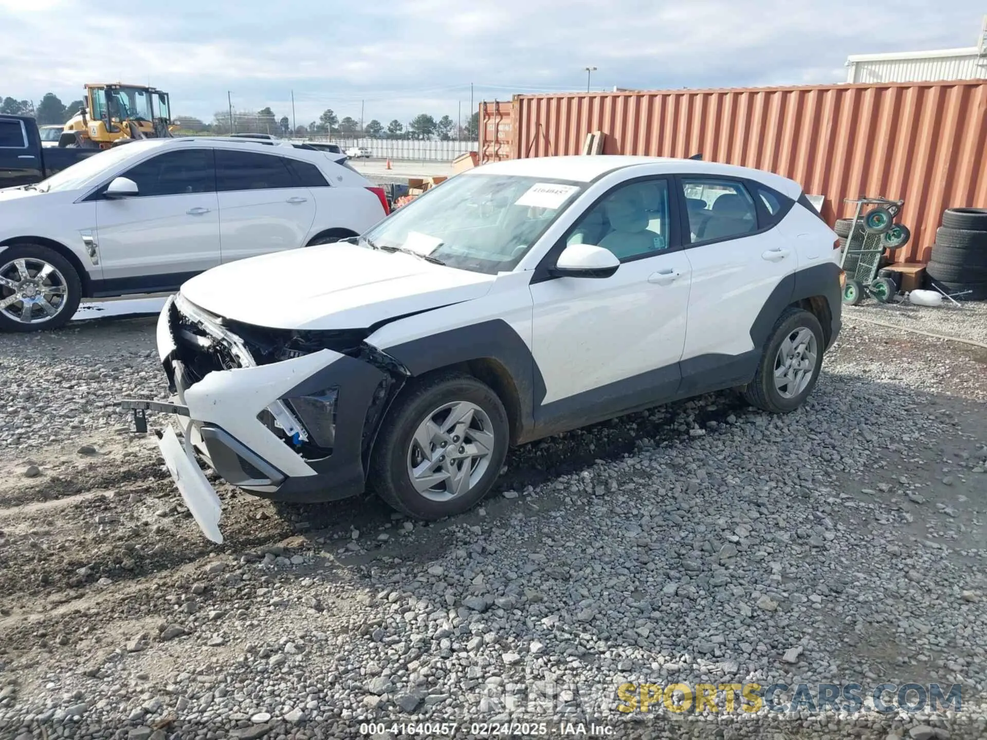 2 Photograph of a damaged car KM8HA3ABXRU112114 HYUNDAI KONA 2024