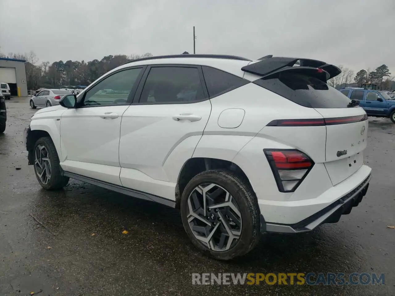 2 Photograph of a damaged car KM8HACA30RU035830 HYUNDAI KONA 2024