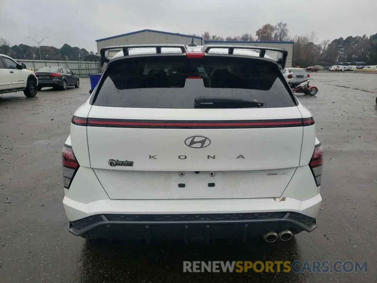 6 Photograph of a damaged car KM8HACA30RU035830 HYUNDAI KONA 2024