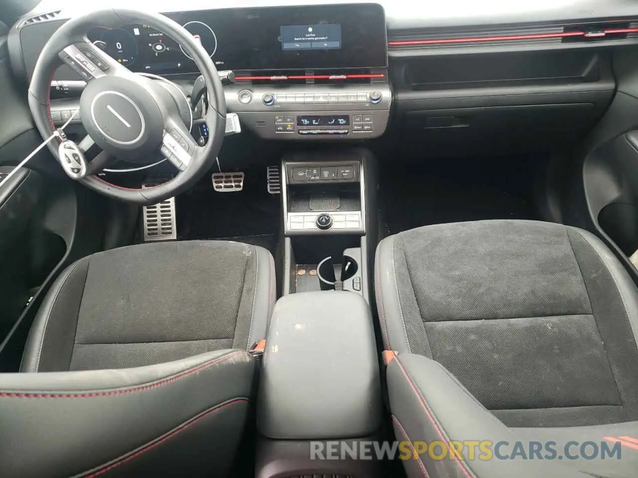 8 Photograph of a damaged car KM8HACA30RU035830 HYUNDAI KONA 2024
