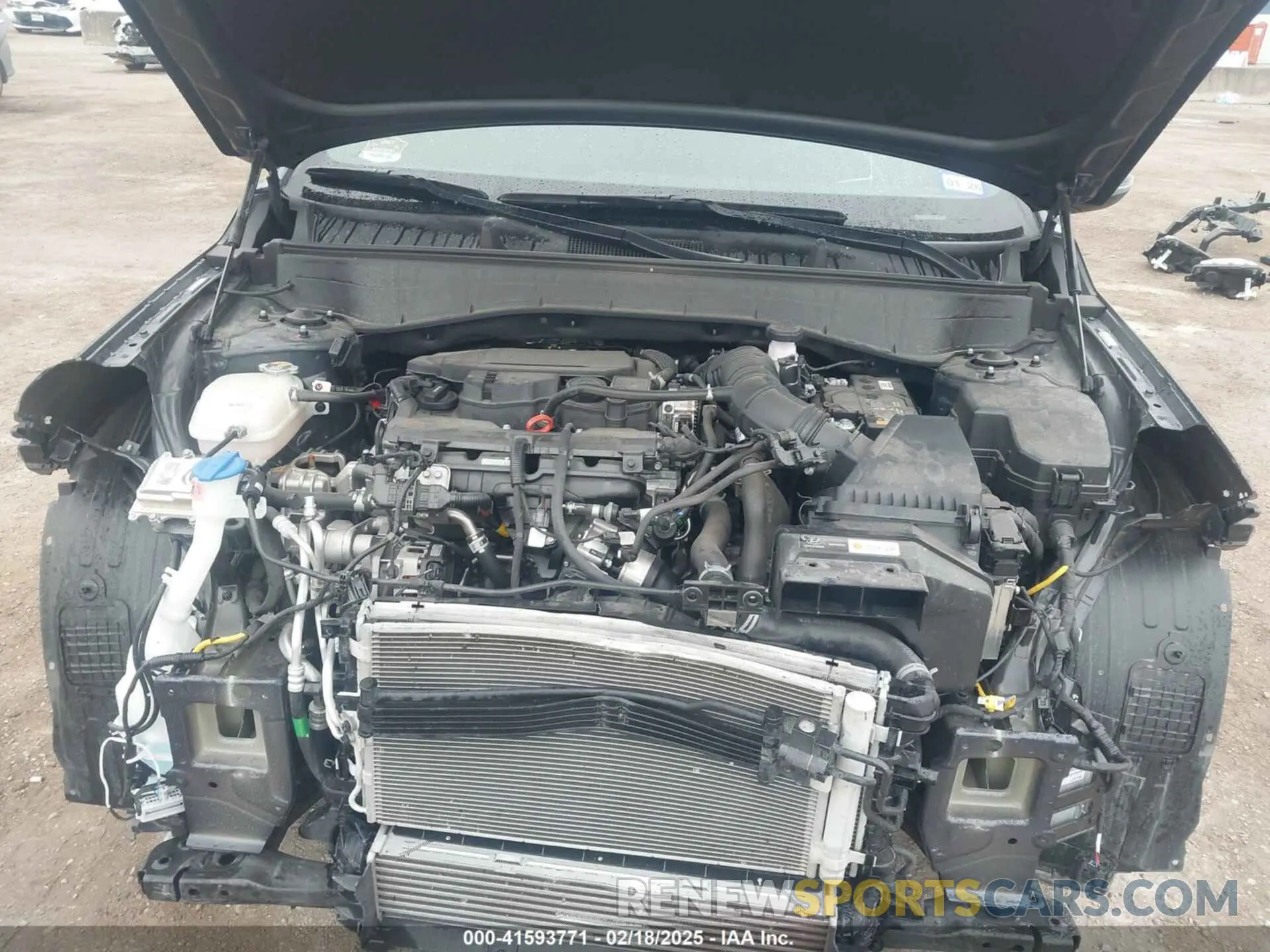 10 Photograph of a damaged car KM8HACA31RU055035 HYUNDAI KONA 2024