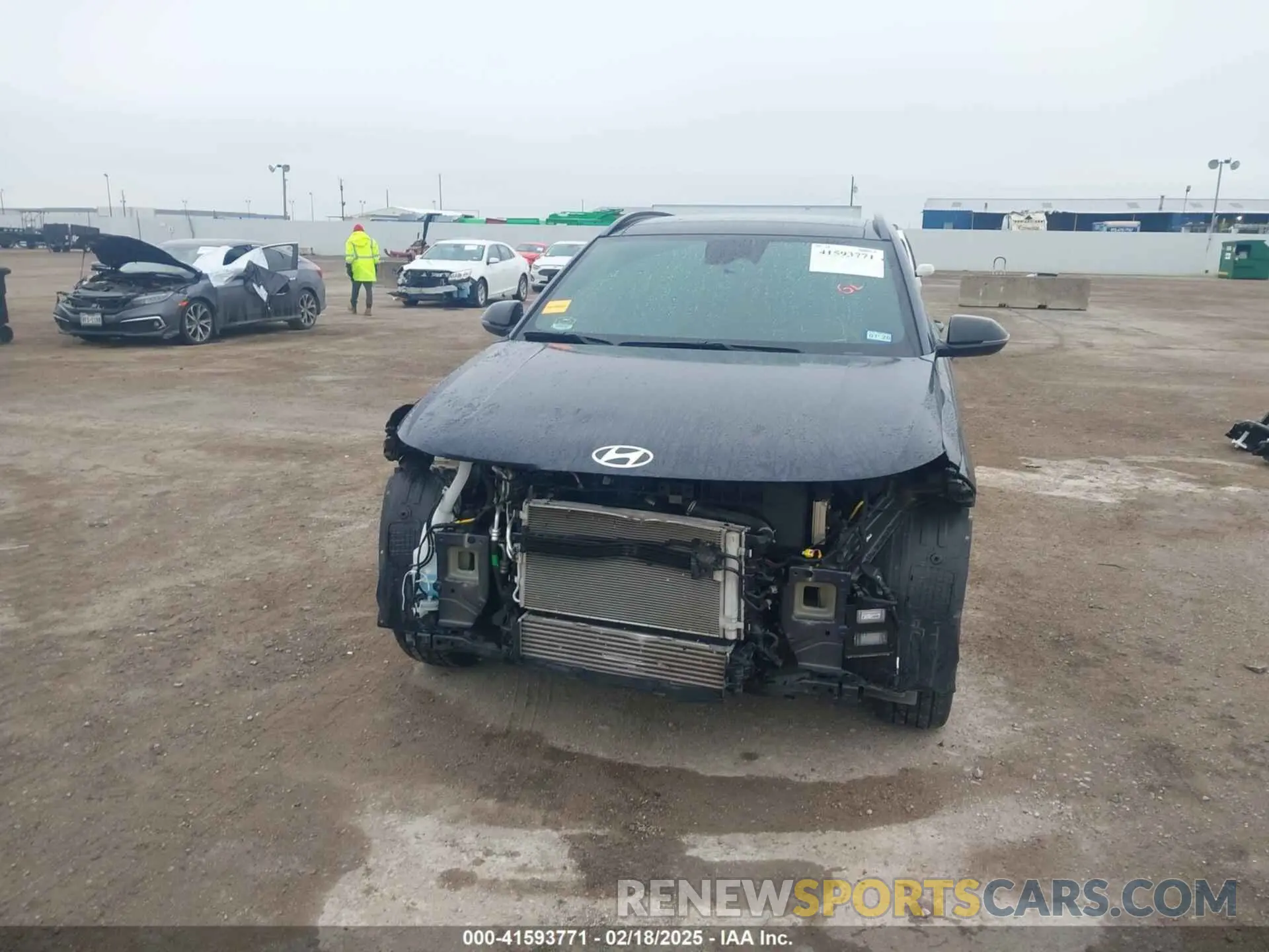 13 Photograph of a damaged car KM8HACA31RU055035 HYUNDAI KONA 2024