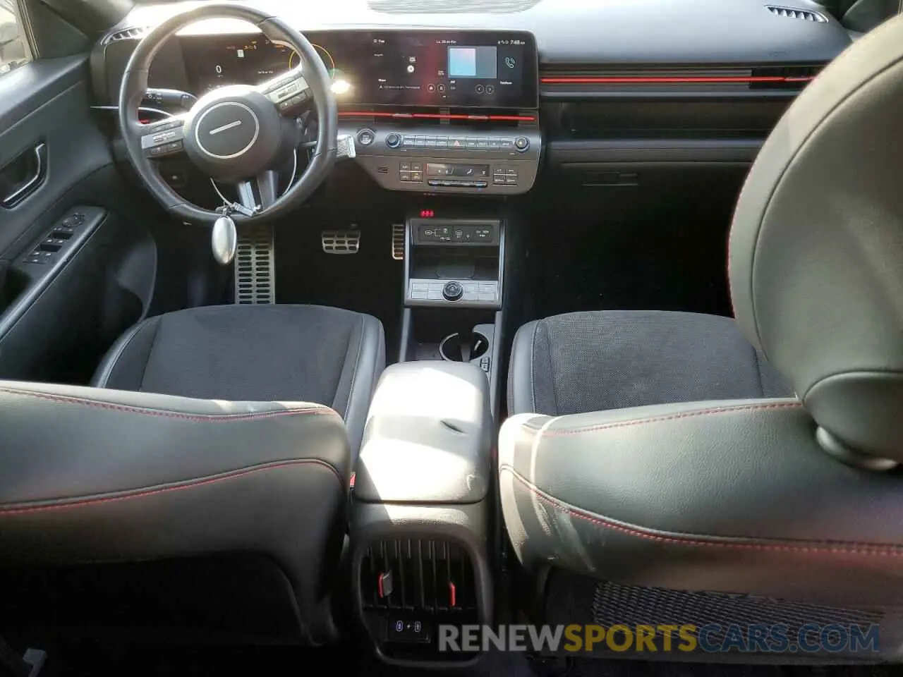 8 Photograph of a damaged car KM8HACA33RU056347 HYUNDAI KONA 2024