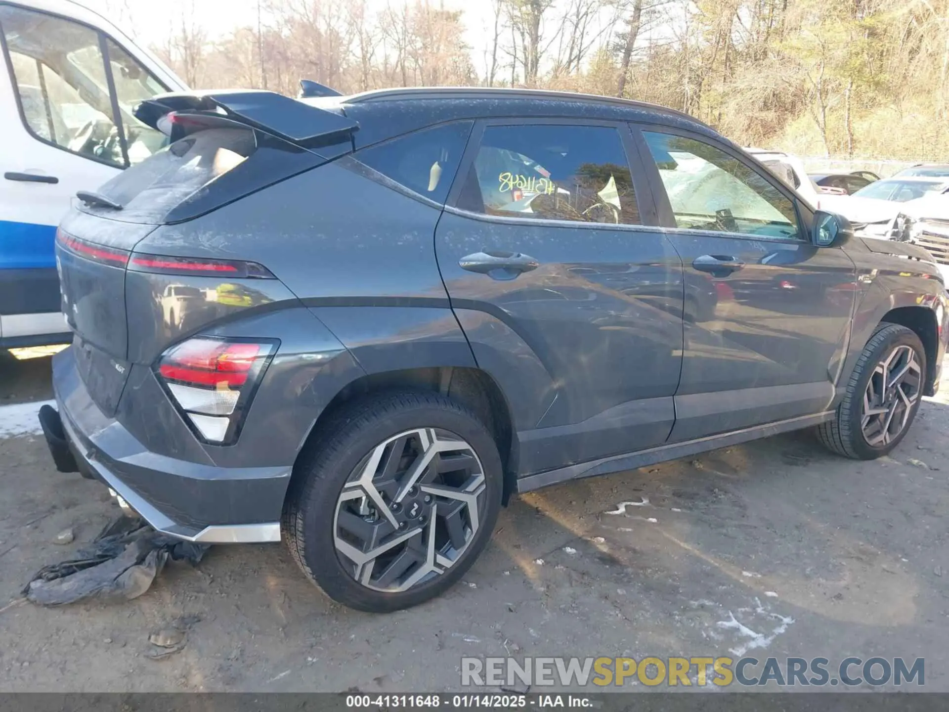 13 Photograph of a damaged car KM8HACA33RU166301 HYUNDAI KONA 2024