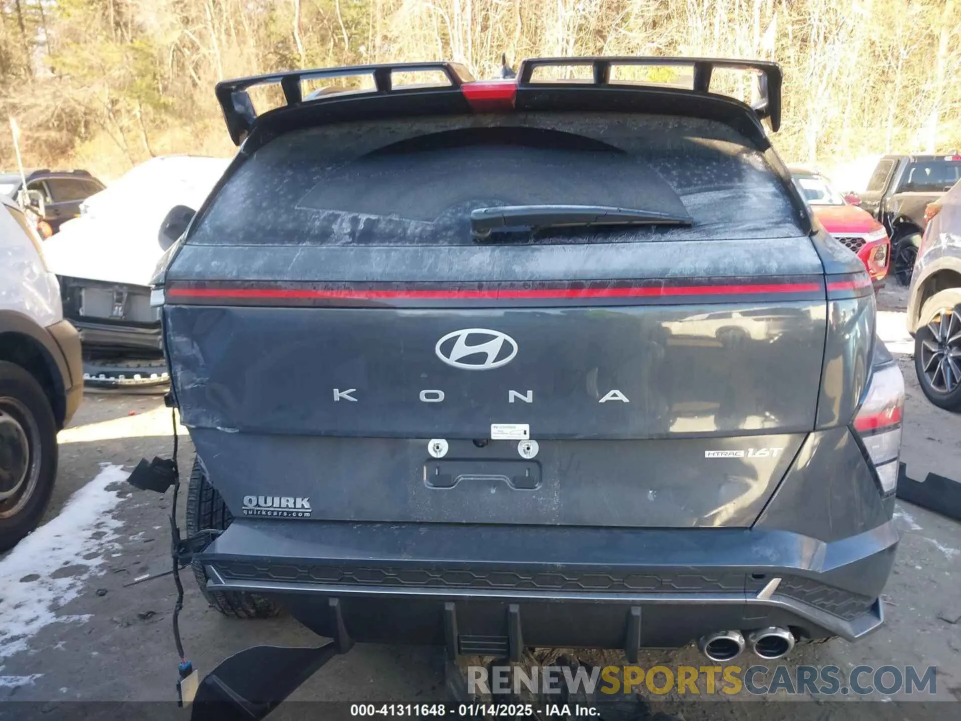 16 Photograph of a damaged car KM8HACA33RU166301 HYUNDAI KONA 2024