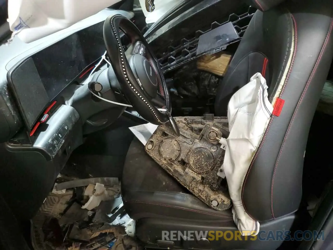 7 Photograph of a damaged car KM8HACA34RU045518 HYUNDAI KONA 2024