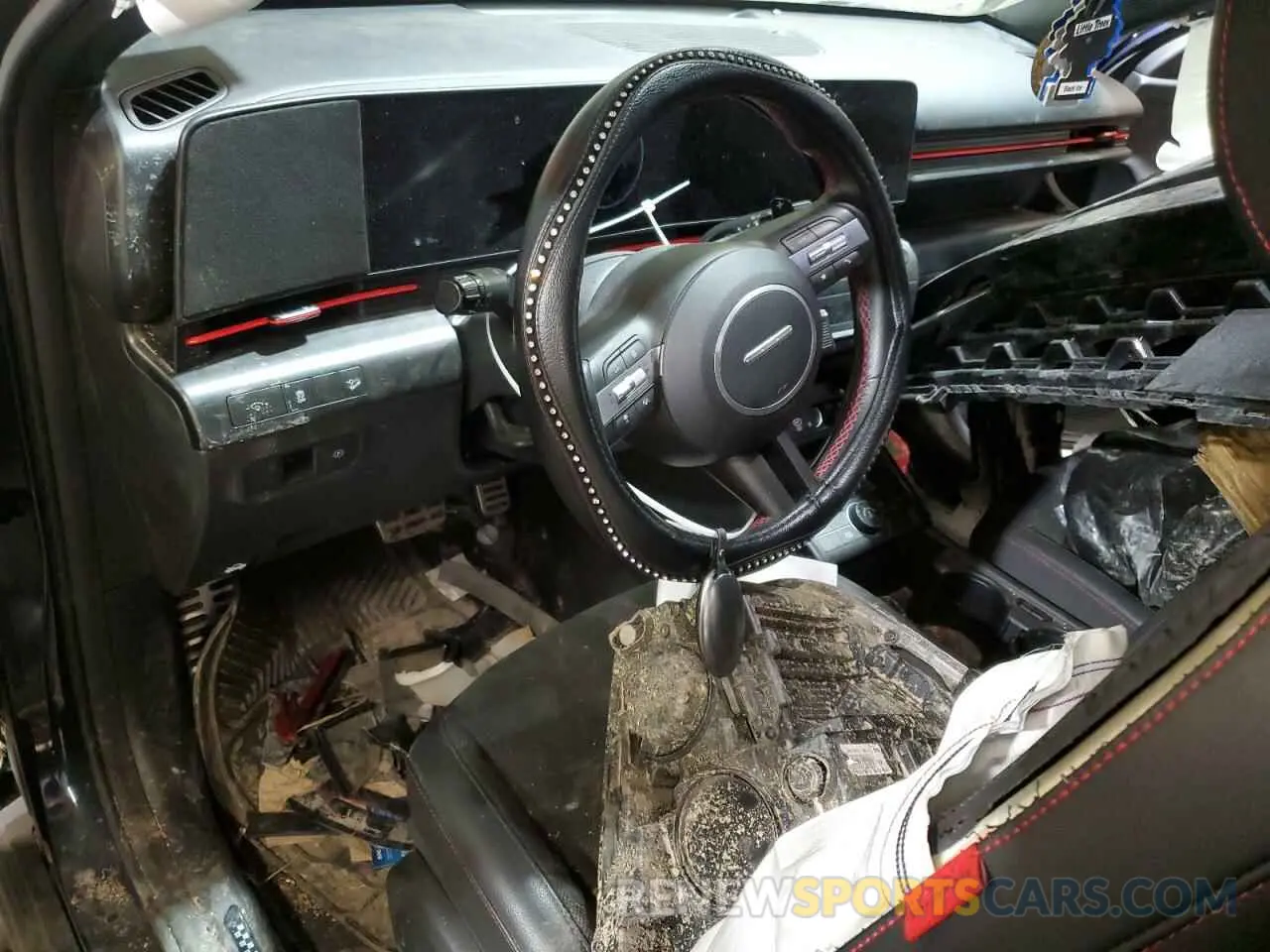 8 Photograph of a damaged car KM8HACA34RU045518 HYUNDAI KONA 2024