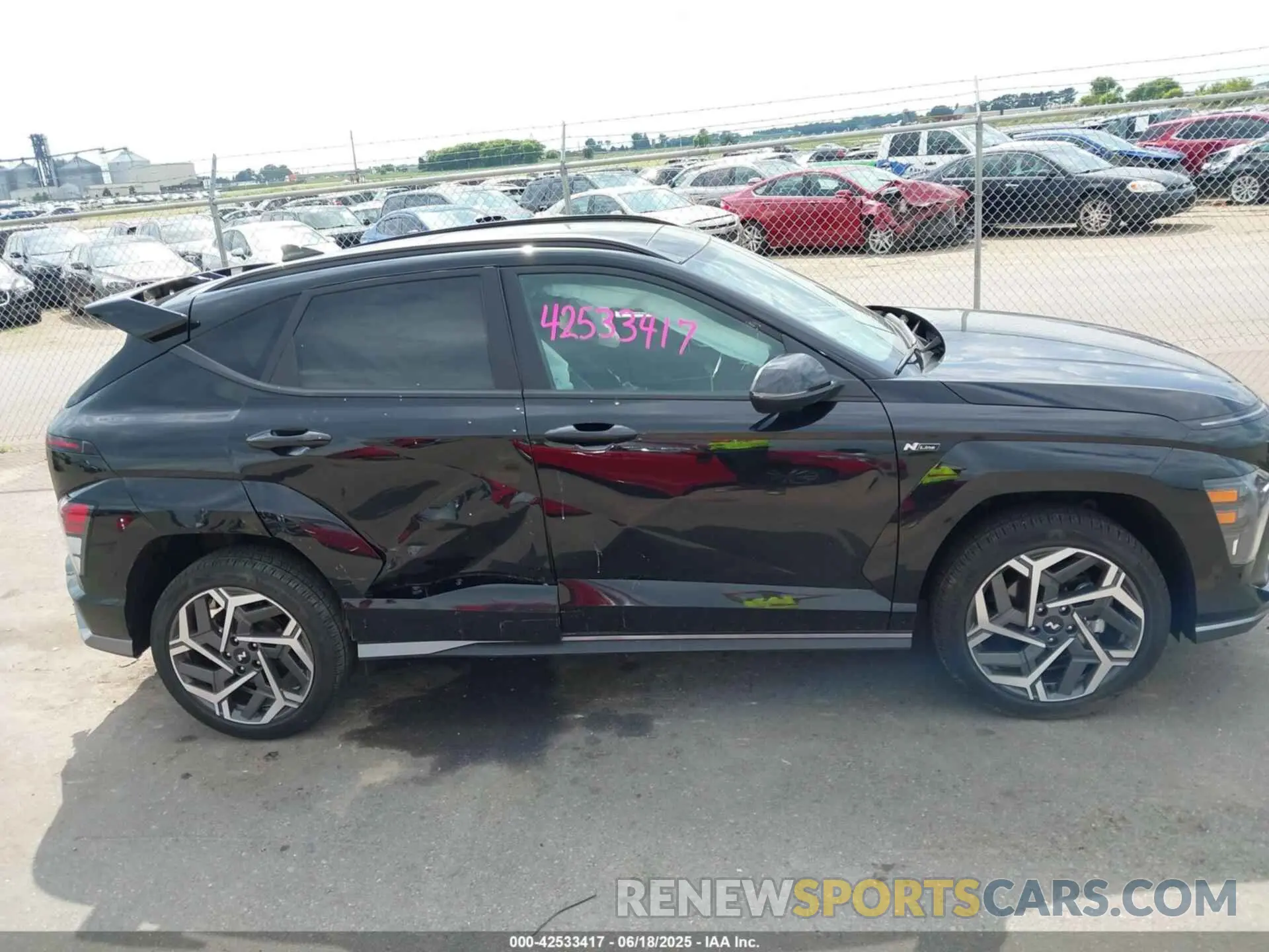 13 Photograph of a damaged car KM8HACA35RU086353 HYUNDAI KONA 2024