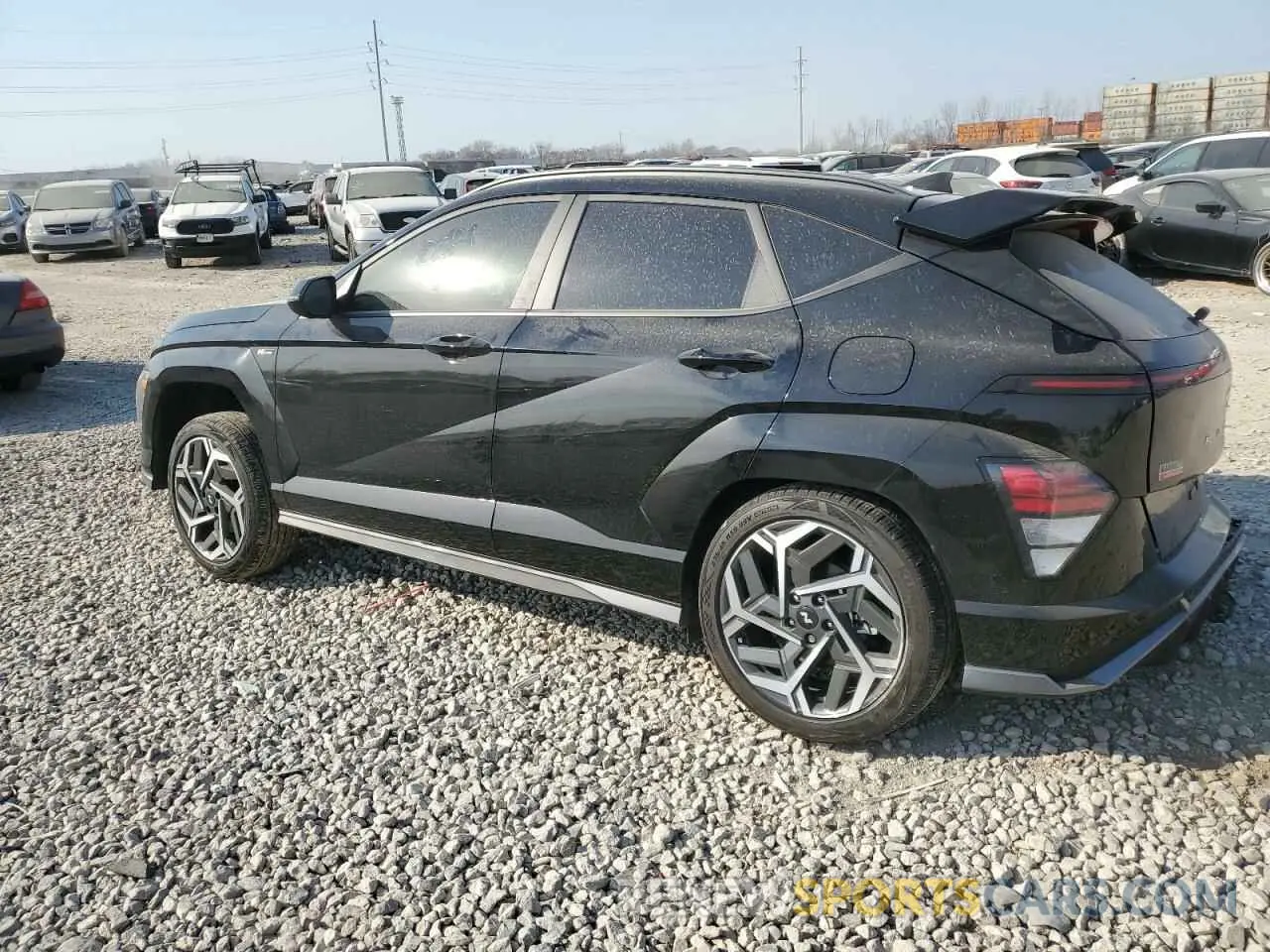 2 Photograph of a damaged car KM8HACA3XRU031865 HYUNDAI KONA 2024