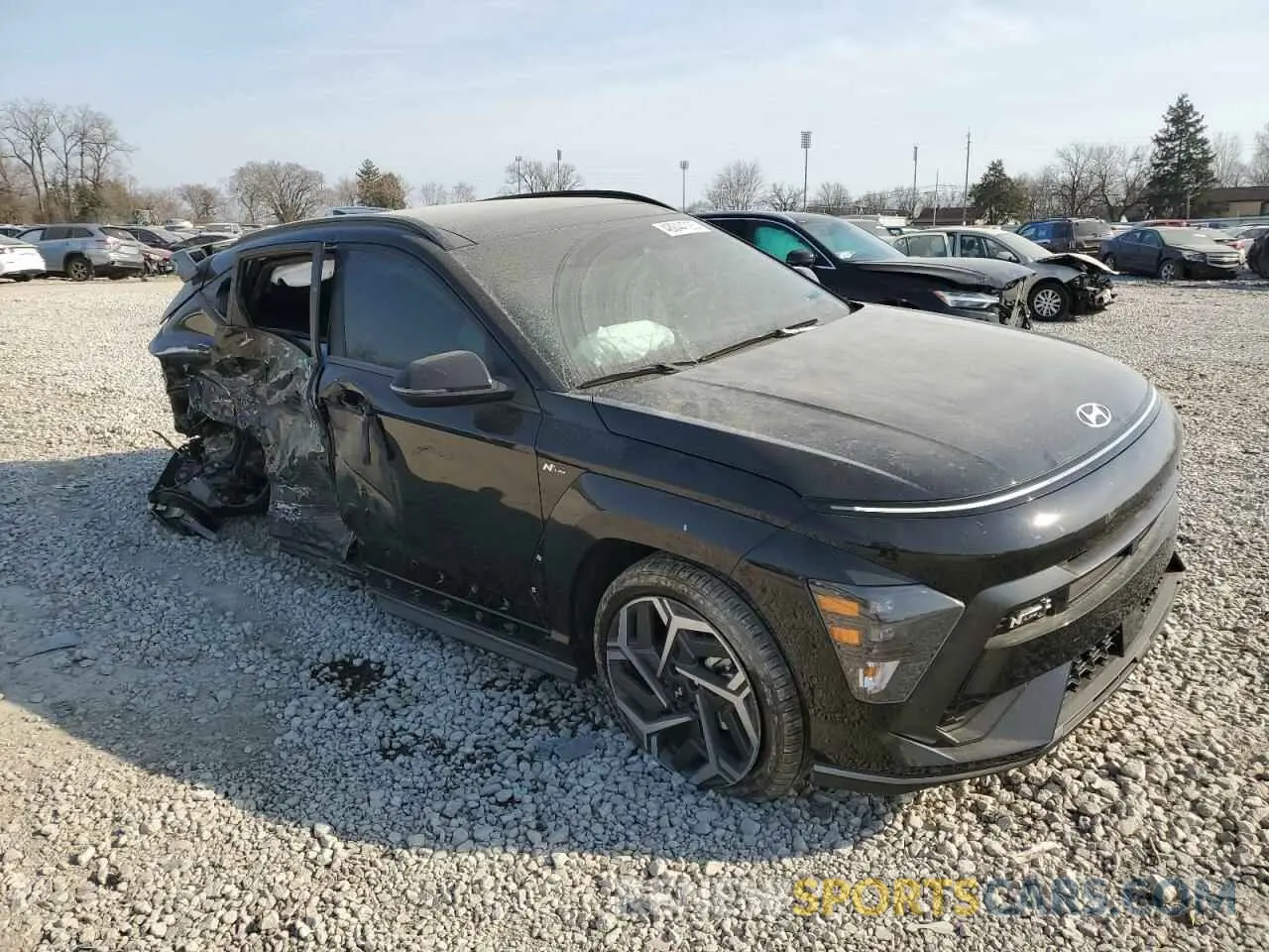 4 Photograph of a damaged car KM8HACA3XRU031865 HYUNDAI KONA 2024