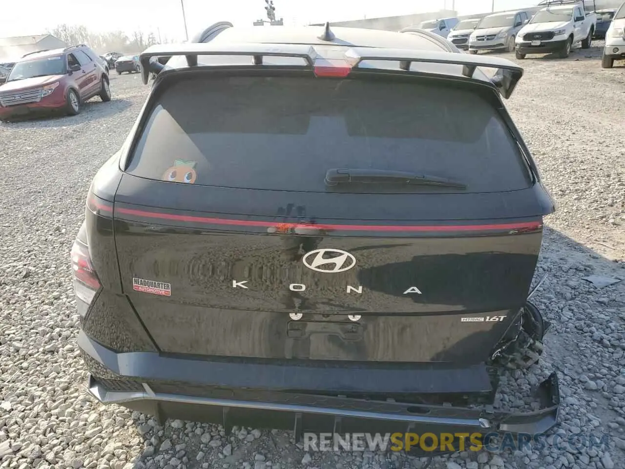6 Photograph of a damaged car KM8HACA3XRU031865 HYUNDAI KONA 2024