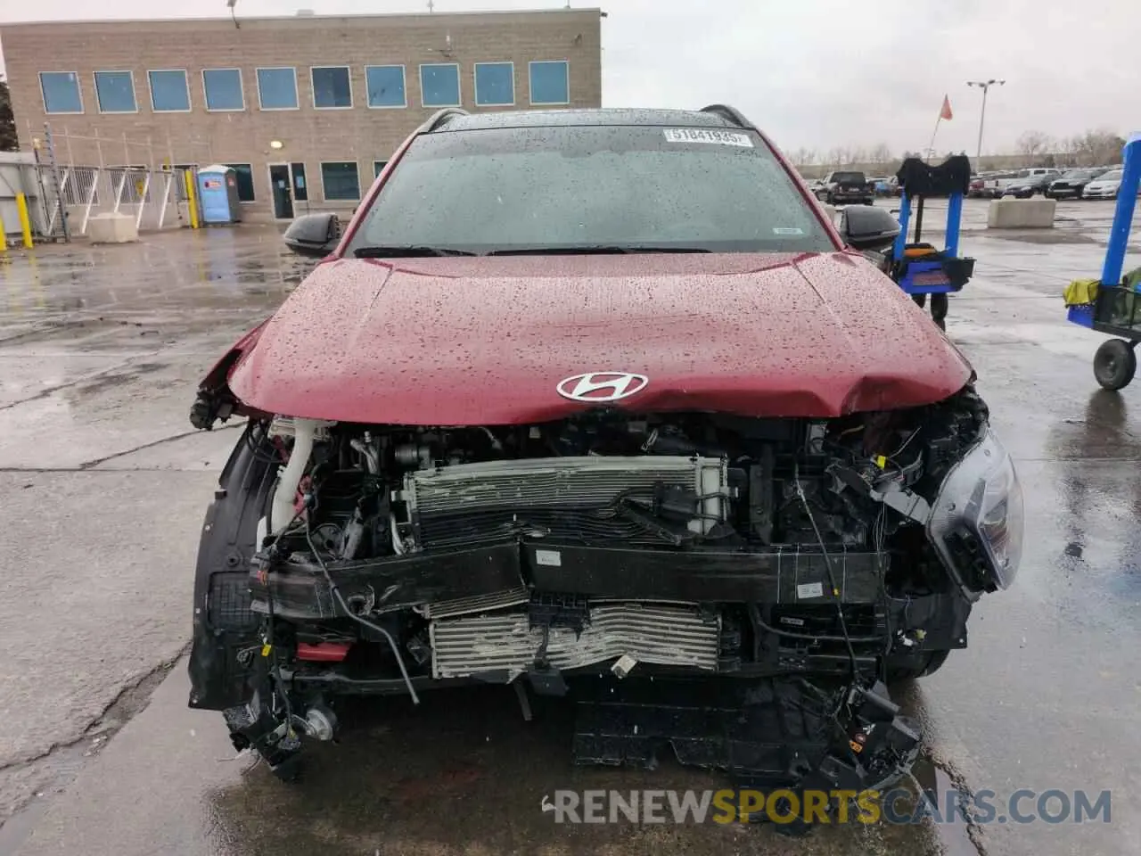 5 Photograph of a damaged car KM8HACA3XRU055454 HYUNDAI KONA 2024