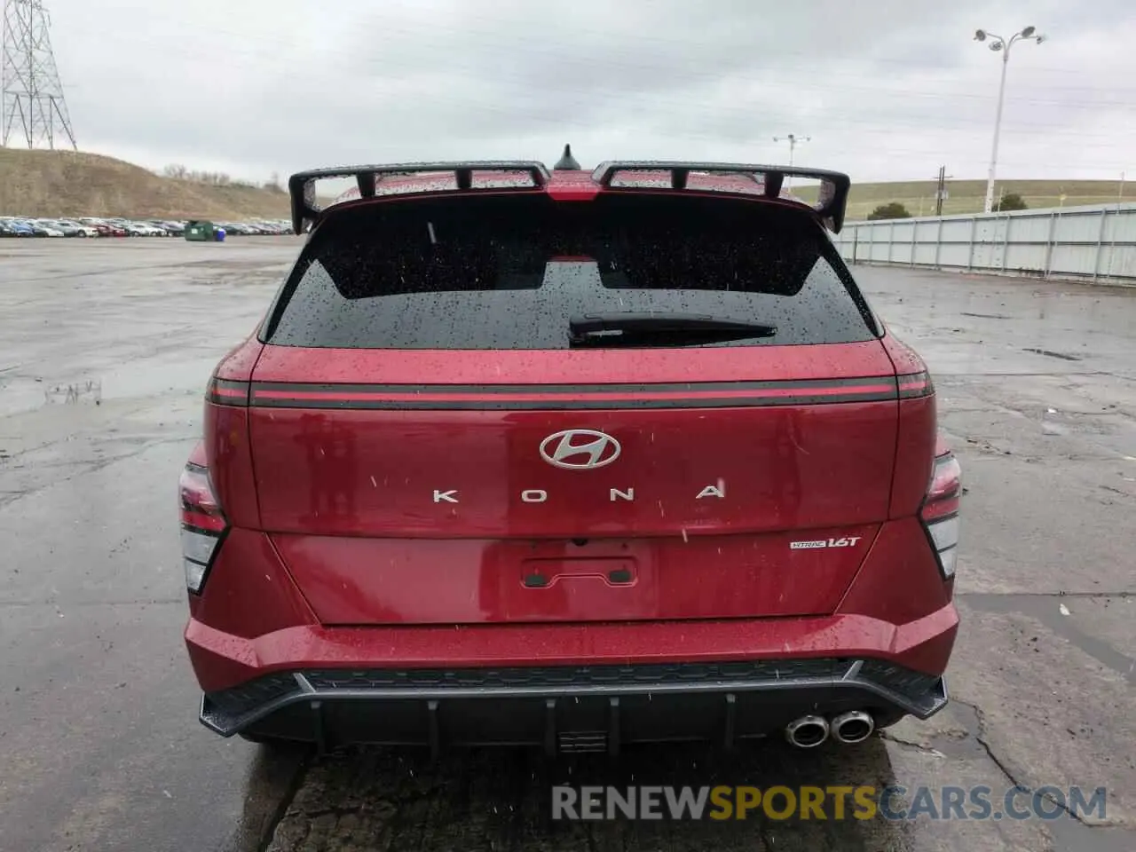 6 Photograph of a damaged car KM8HACA3XRU055454 HYUNDAI KONA 2024