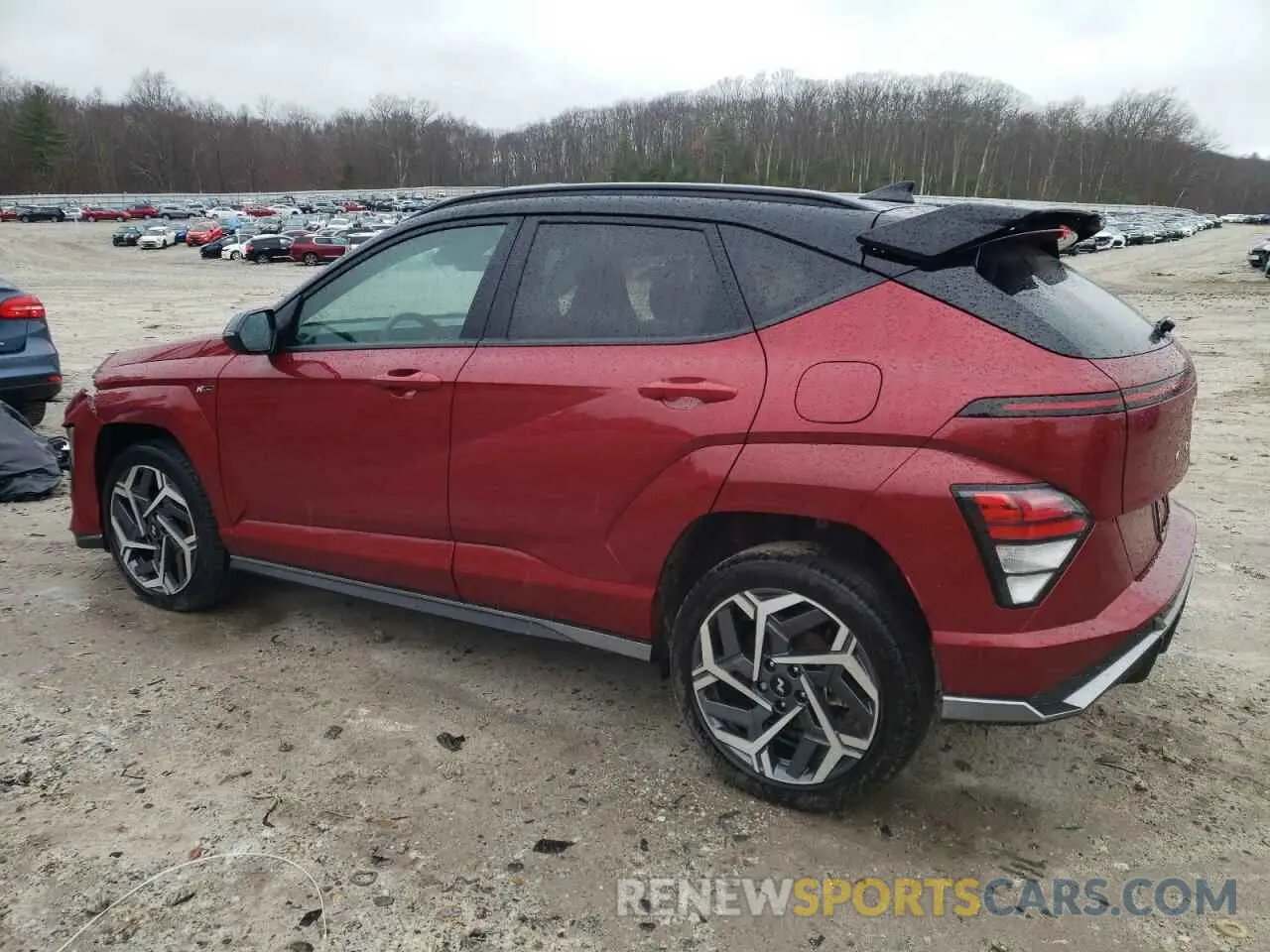 2 Photograph of a damaged car KM8HACA3XRU118164 HYUNDAI KONA 2024
