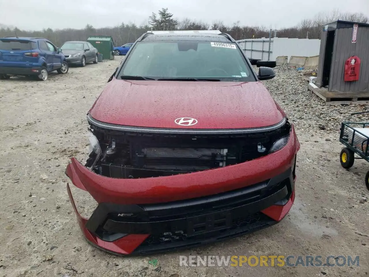 5 Photograph of a damaged car KM8HACA3XRU118164 HYUNDAI KONA 2024
