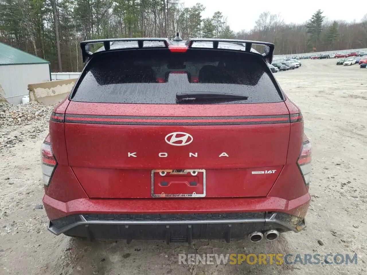 6 Photograph of a damaged car KM8HACA3XRU118164 HYUNDAI KONA 2024