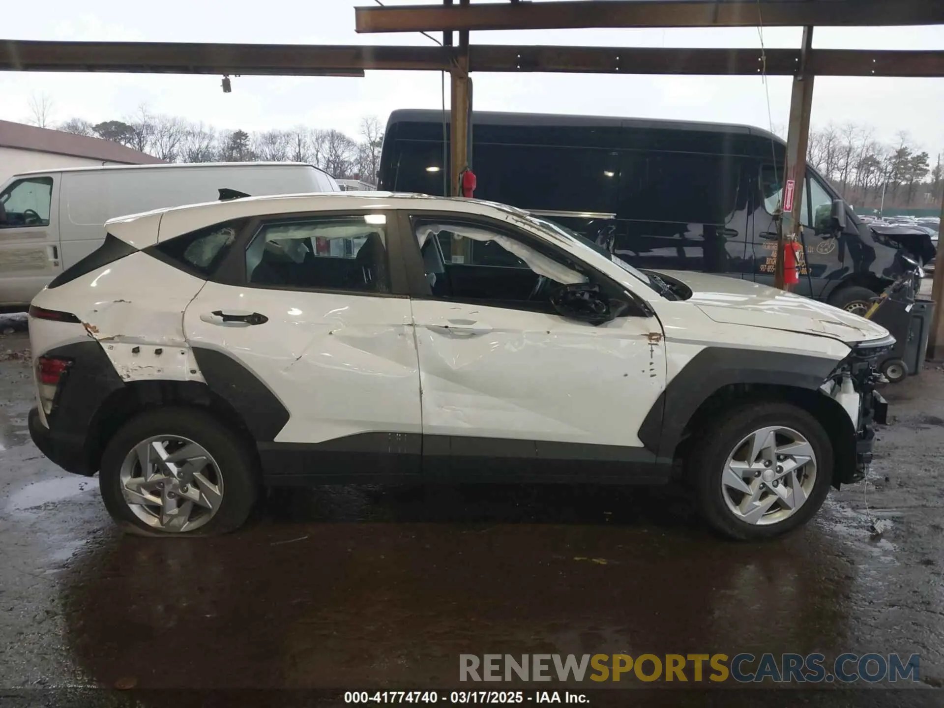 14 Photograph of a damaged car KM8HACAB0RU083707 HYUNDAI KONA 2024