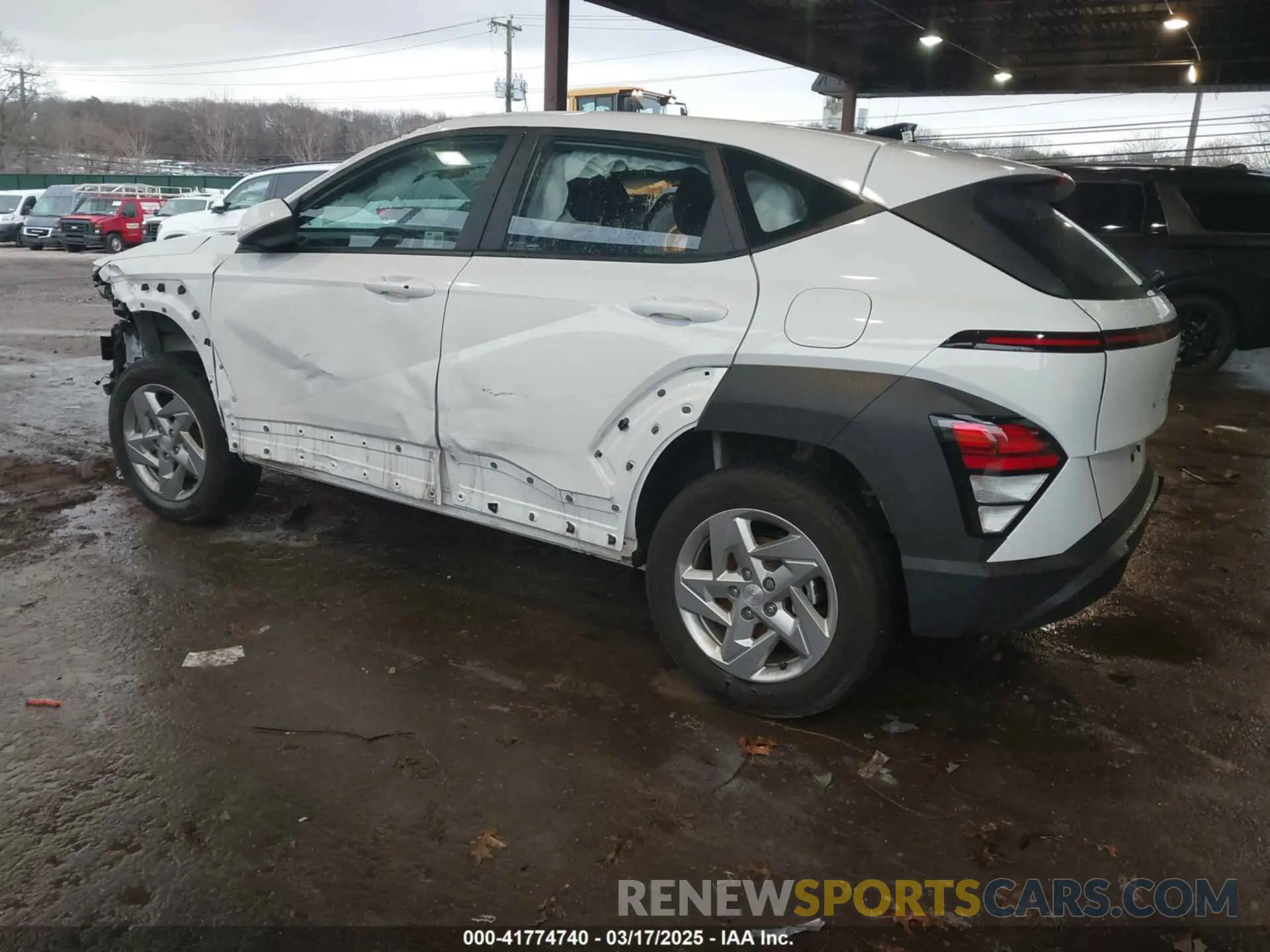 3 Photograph of a damaged car KM8HACAB0RU083707 HYUNDAI KONA 2024