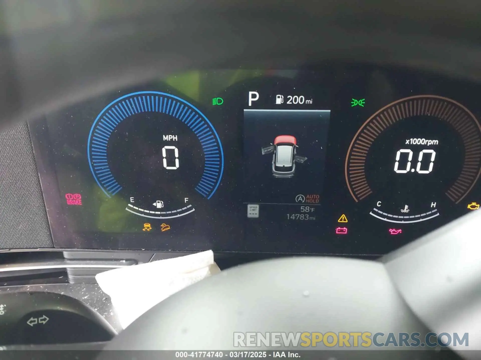 7 Photograph of a damaged car KM8HACAB0RU083707 HYUNDAI KONA 2024