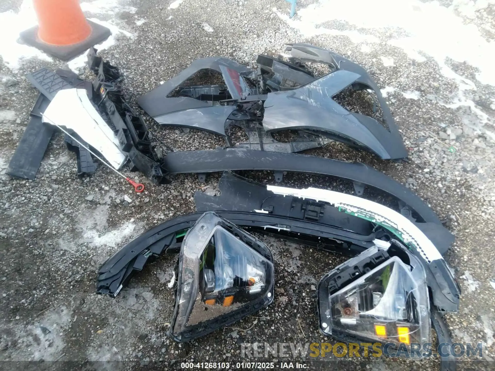 11 Photograph of a damaged car KM8HACAB0RU164576 HYUNDAI KONA 2024