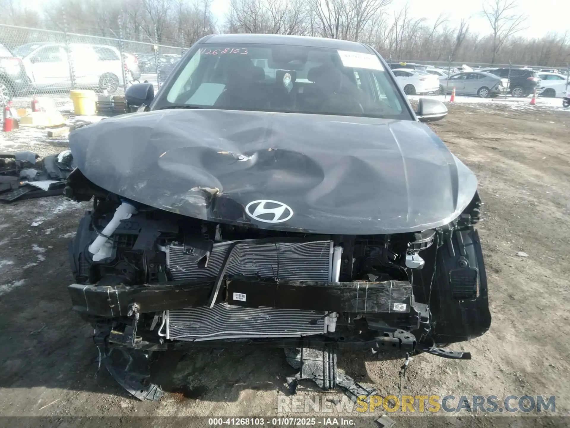 12 Photograph of a damaged car KM8HACAB0RU164576 HYUNDAI KONA 2024