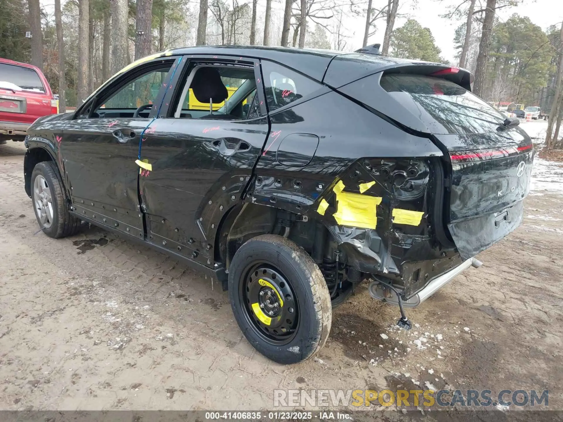 3 Photograph of a damaged car KM8HACAB1RU138746 HYUNDAI KONA 2024