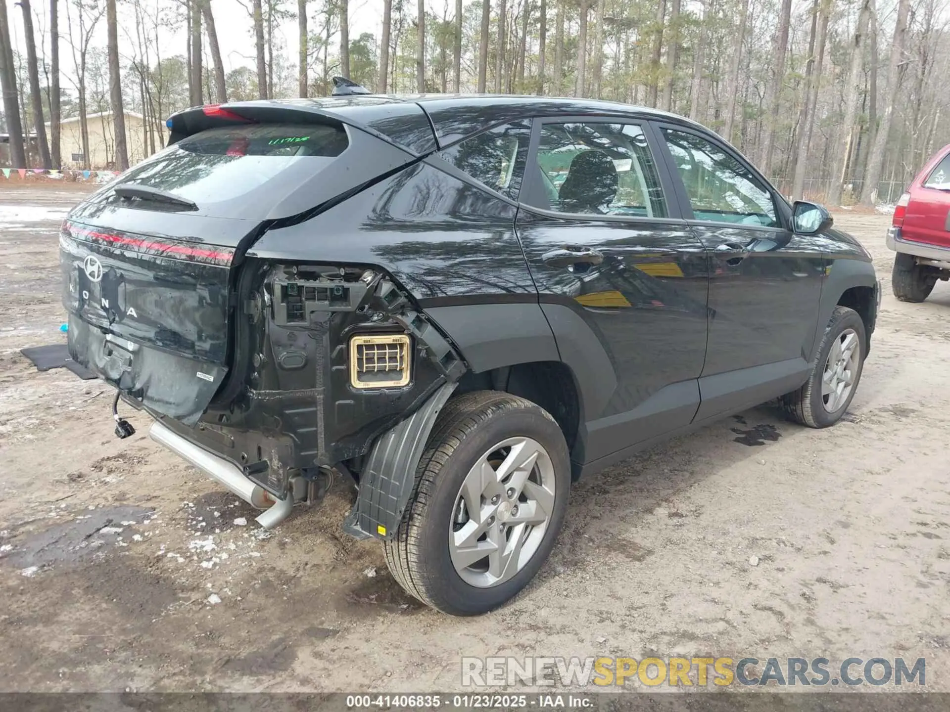 4 Photograph of a damaged car KM8HACAB1RU138746 HYUNDAI KONA 2024