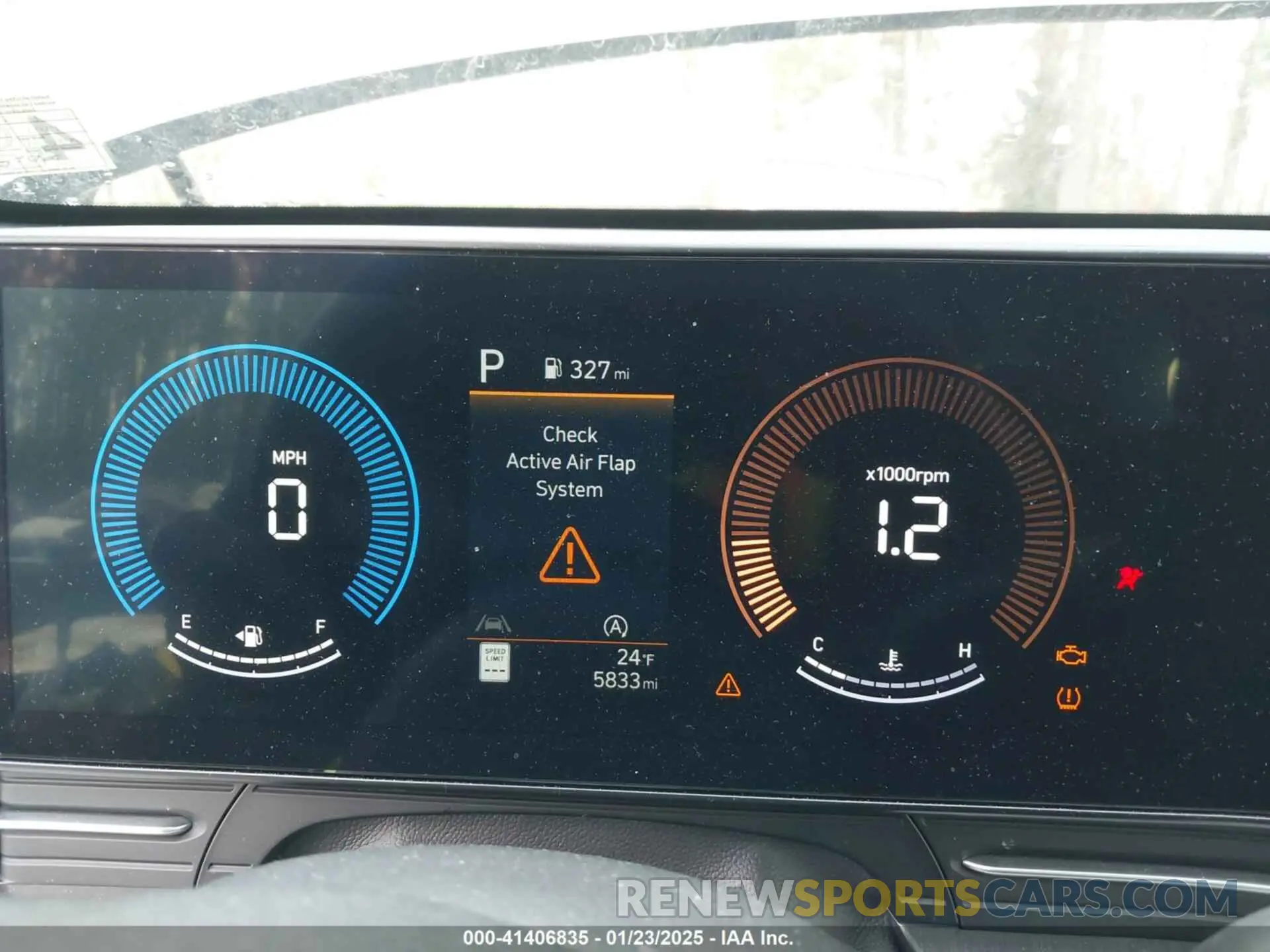 7 Photograph of a damaged car KM8HACAB1RU138746 HYUNDAI KONA 2024