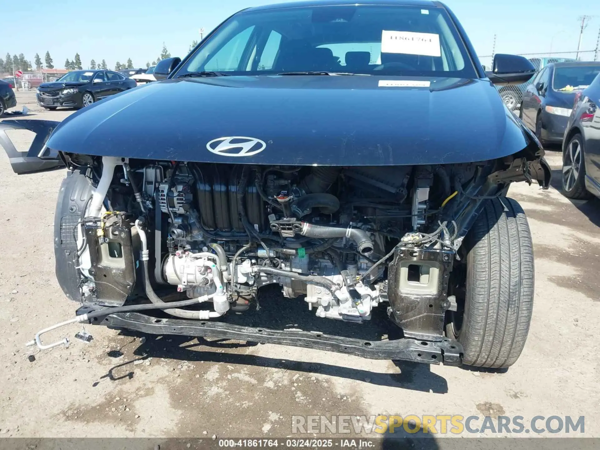 6 Photograph of a damaged car KM8HACAB2RU070067 HYUNDAI KONA 2024