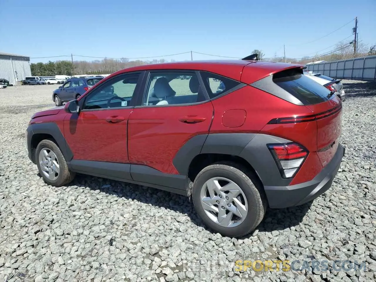 2 Photograph of a damaged car KM8HACAB2RU078783 HYUNDAI KONA 2024