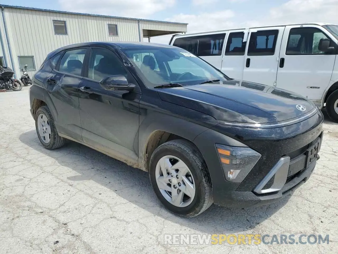 4 Photograph of a damaged car KM8HACAB2RU091033 HYUNDAI KONA 2024