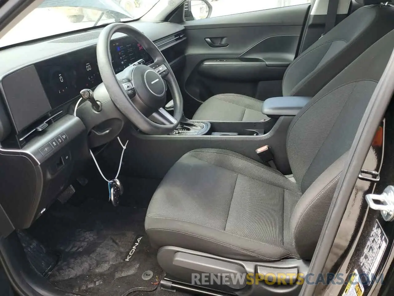 7 Photograph of a damaged car KM8HACAB2RU091033 HYUNDAI KONA 2024