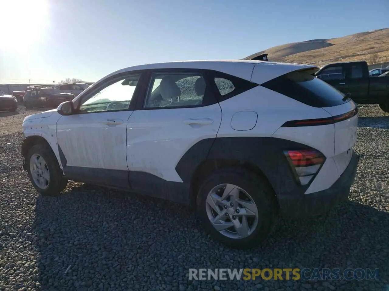 2 Photograph of a damaged car KM8HACAB3RU099397 HYUNDAI KONA 2024
