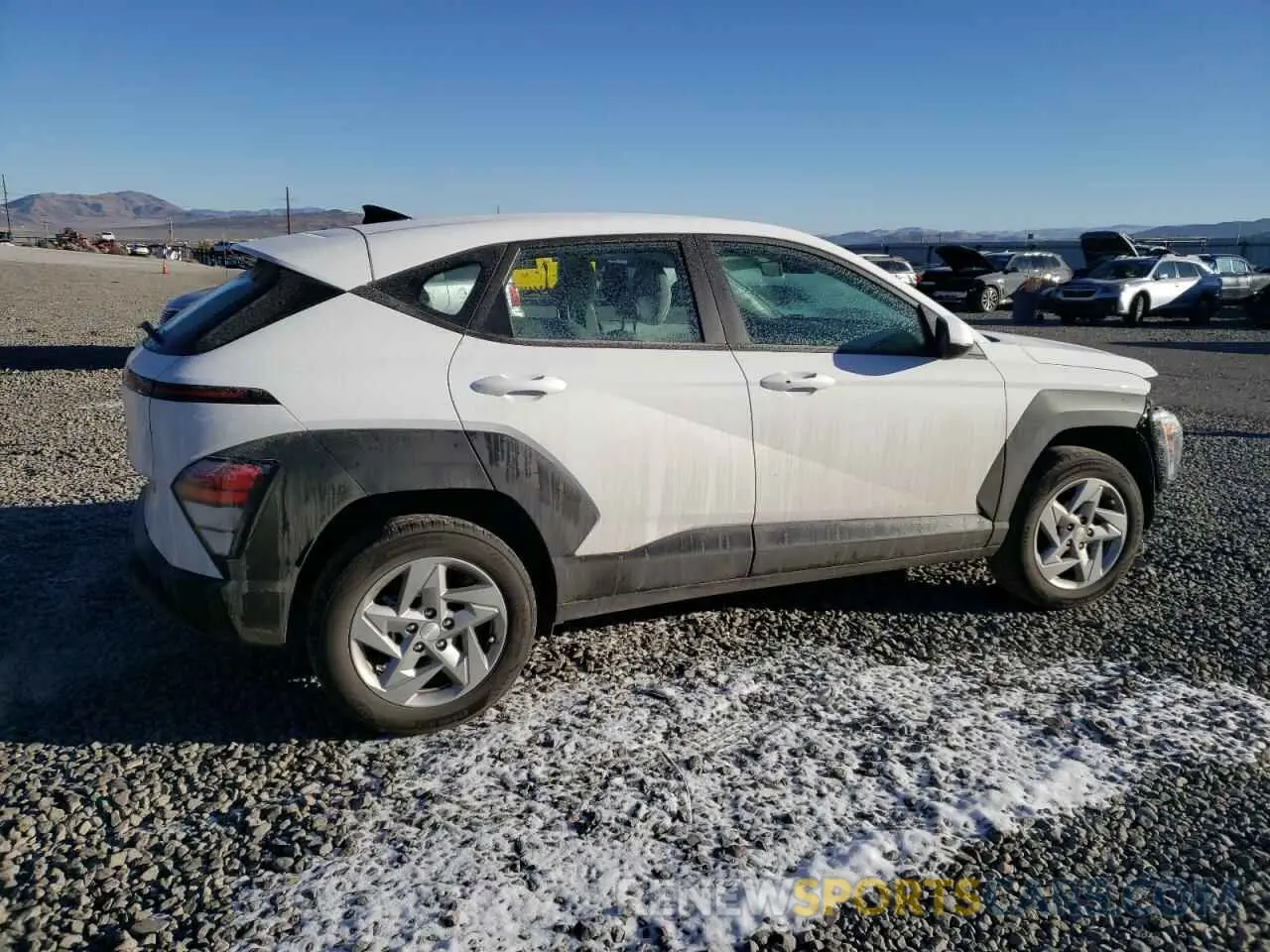 3 Photograph of a damaged car KM8HACAB3RU099397 HYUNDAI KONA 2024