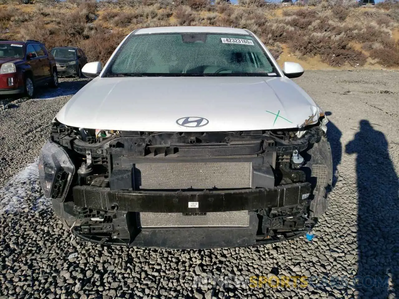 5 Photograph of a damaged car KM8HACAB3RU099397 HYUNDAI KONA 2024
