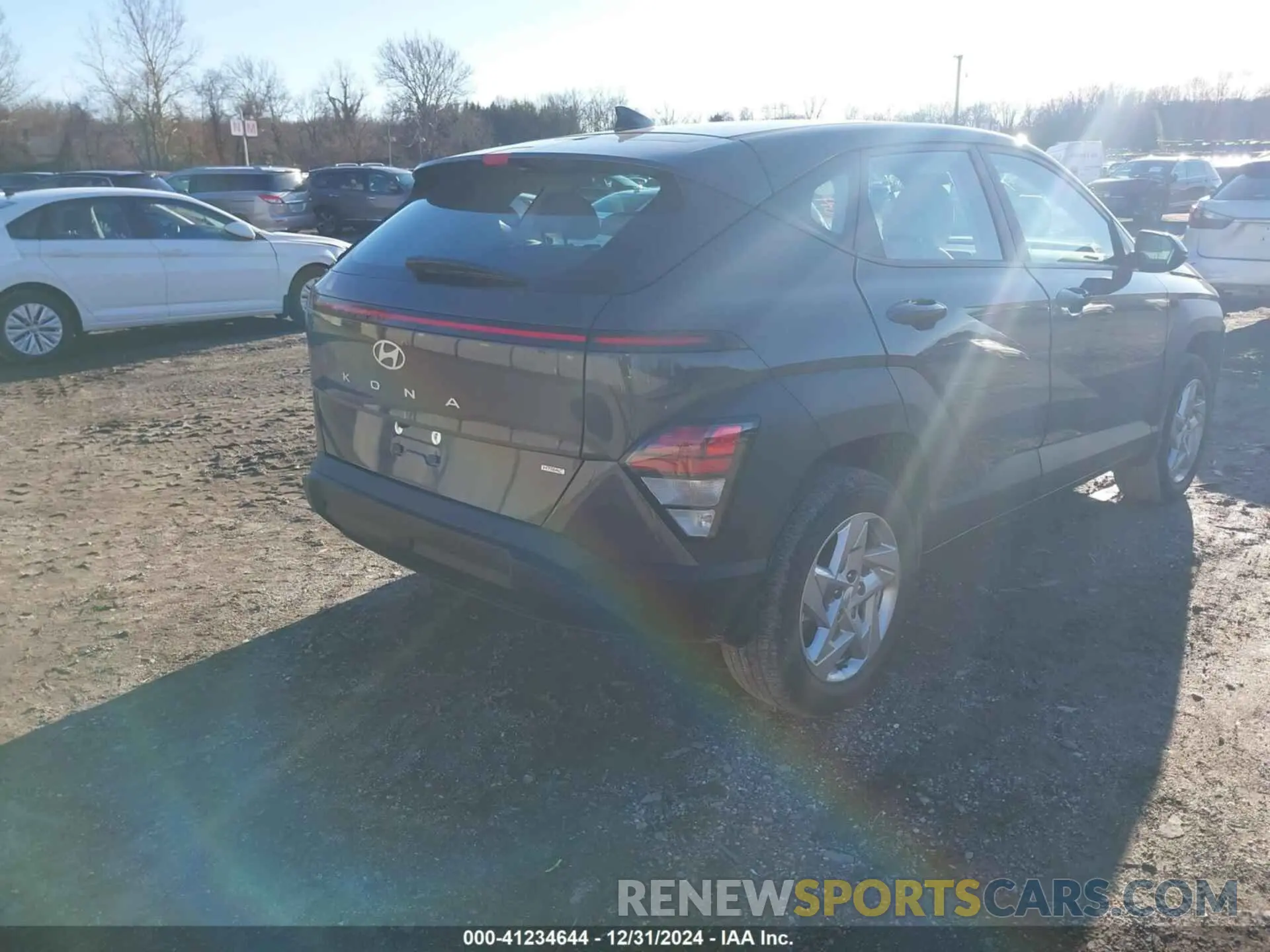 4 Photograph of a damaged car KM8HACAB3RU119938 HYUNDAI KONA 2024