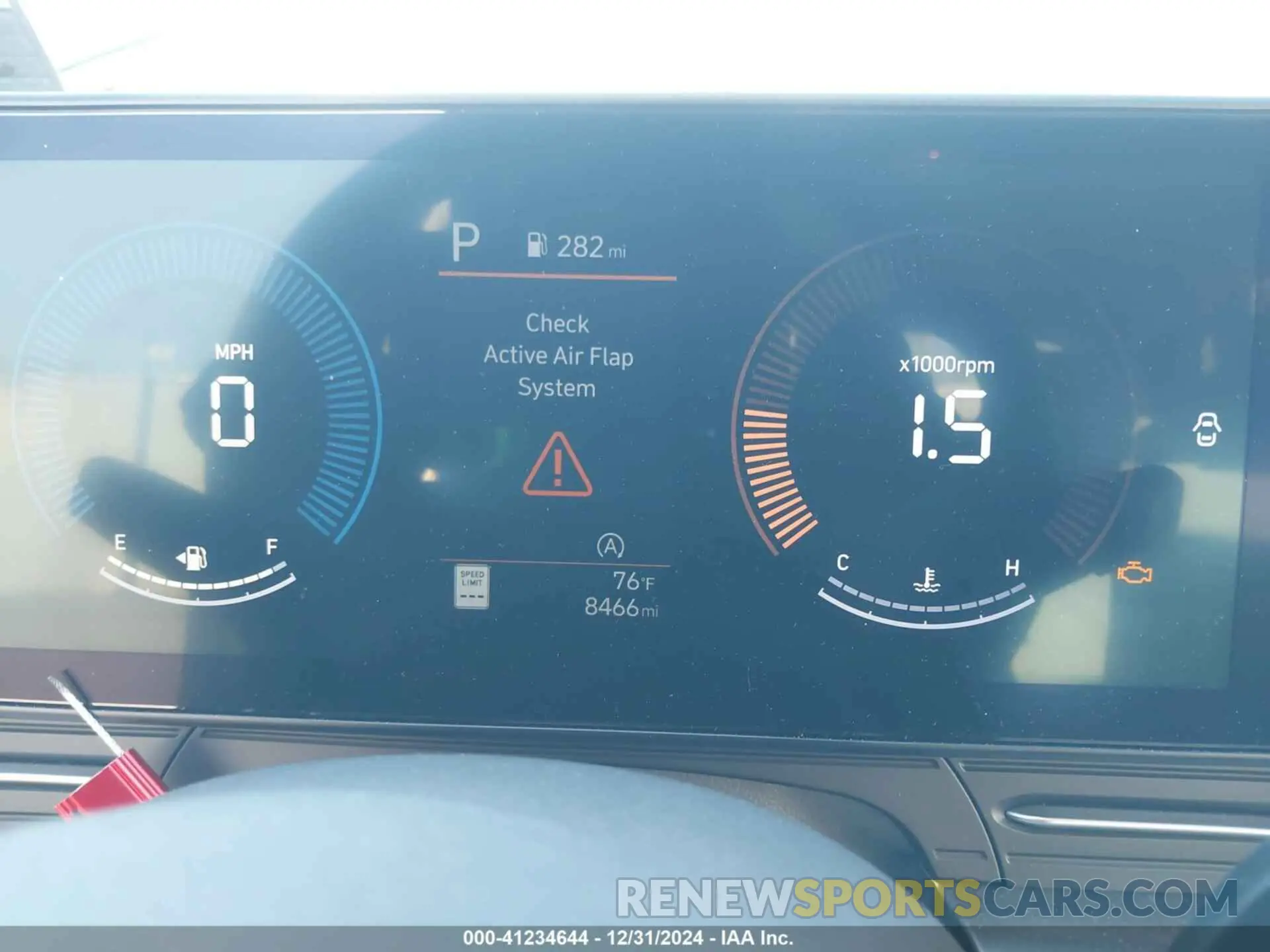 7 Photograph of a damaged car KM8HACAB3RU119938 HYUNDAI KONA 2024