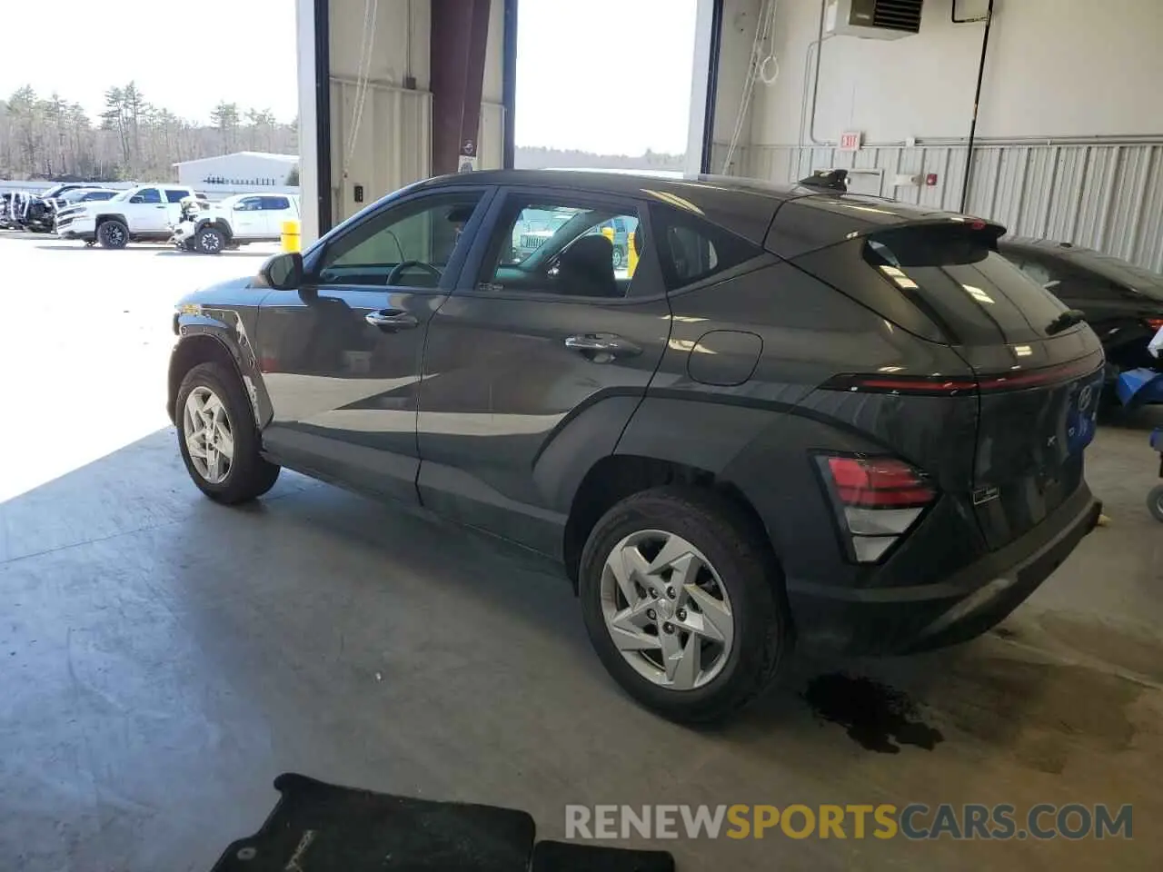 2 Photograph of a damaged car KM8HACAB4RU041038 HYUNDAI KONA 2024