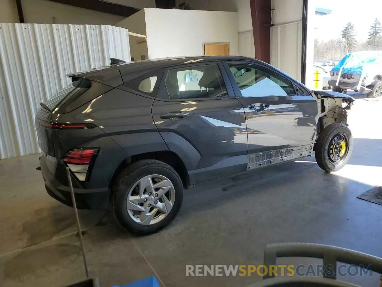 3 Photograph of a damaged car KM8HACAB4RU041038 HYUNDAI KONA 2024