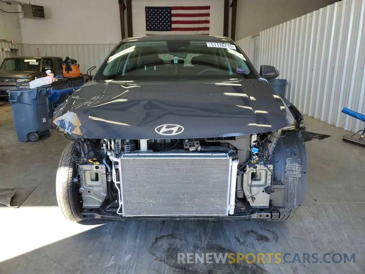 5 Photograph of a damaged car KM8HACAB4RU041038 HYUNDAI KONA 2024