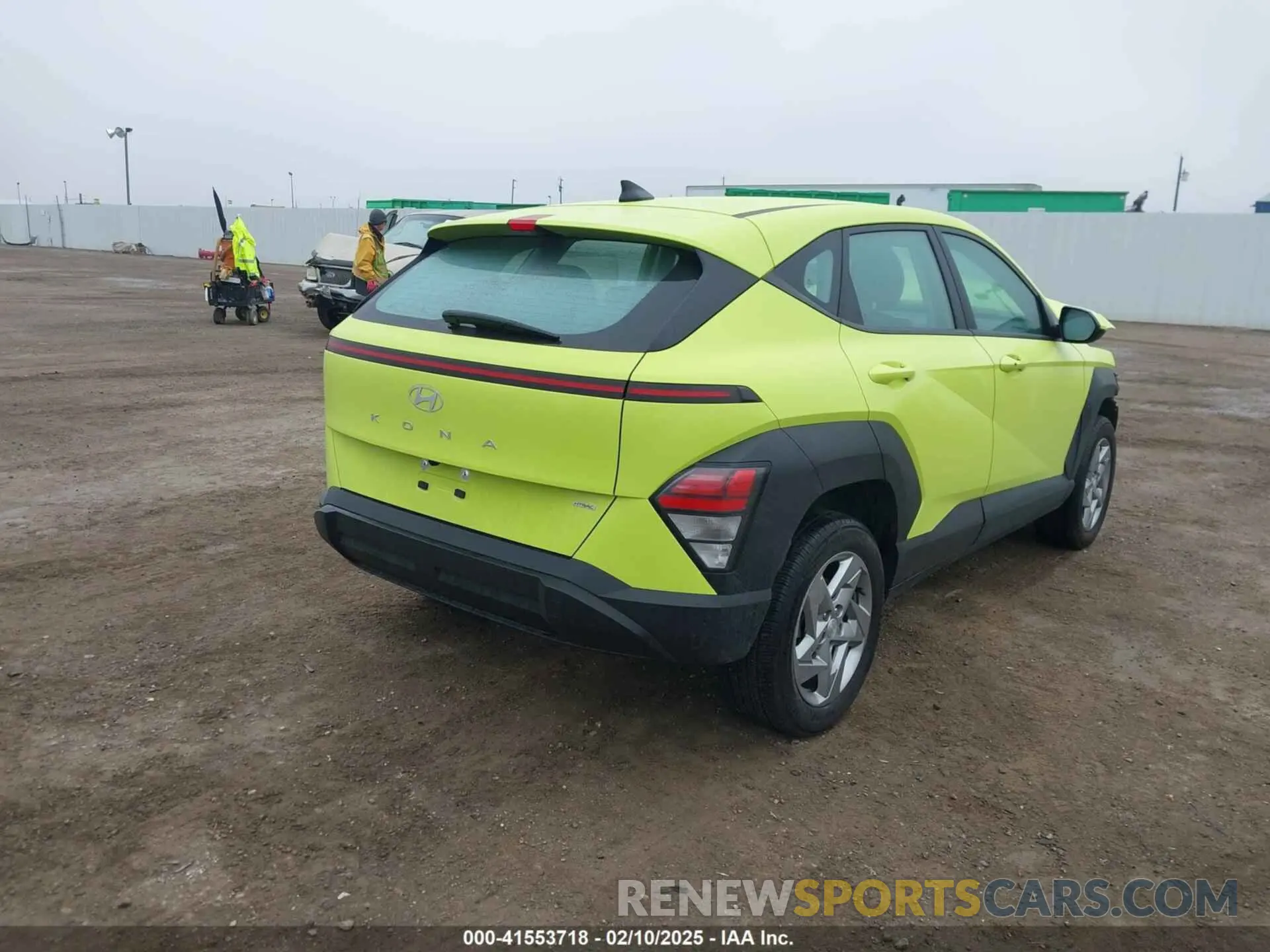 4 Photograph of a damaged car KM8HACAB4RU149143 HYUNDAI KONA 2024