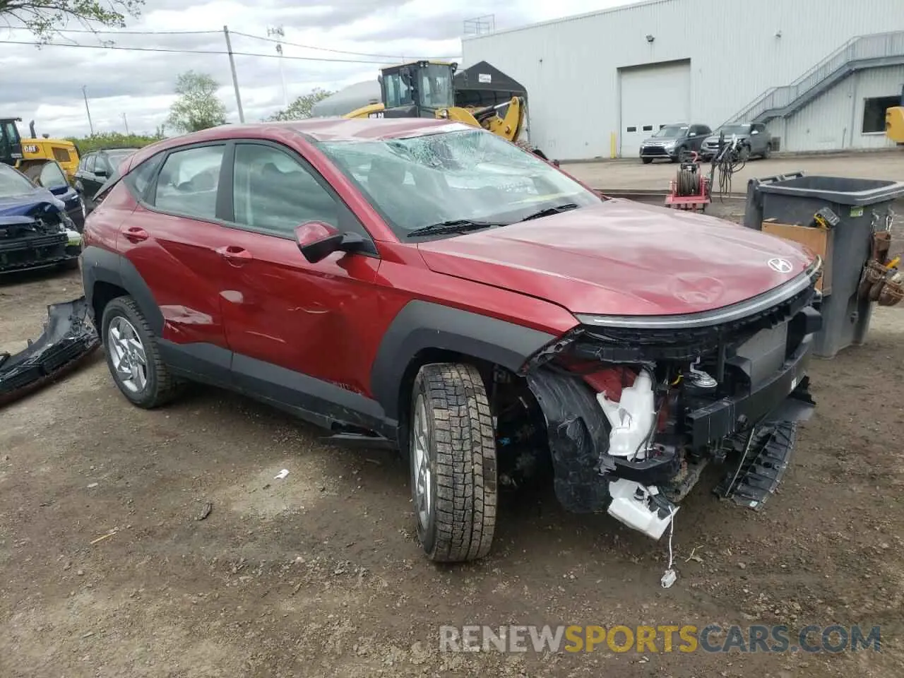 4 Photograph of a damaged car KM8HACAB5RU118922 HYUNDAI KONA 2024