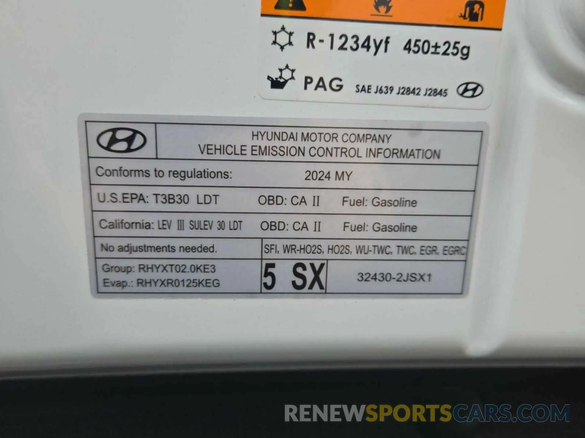 3 Photograph of a damaged car KM8HACAB6RU146258 HYUNDAI KONA 2024