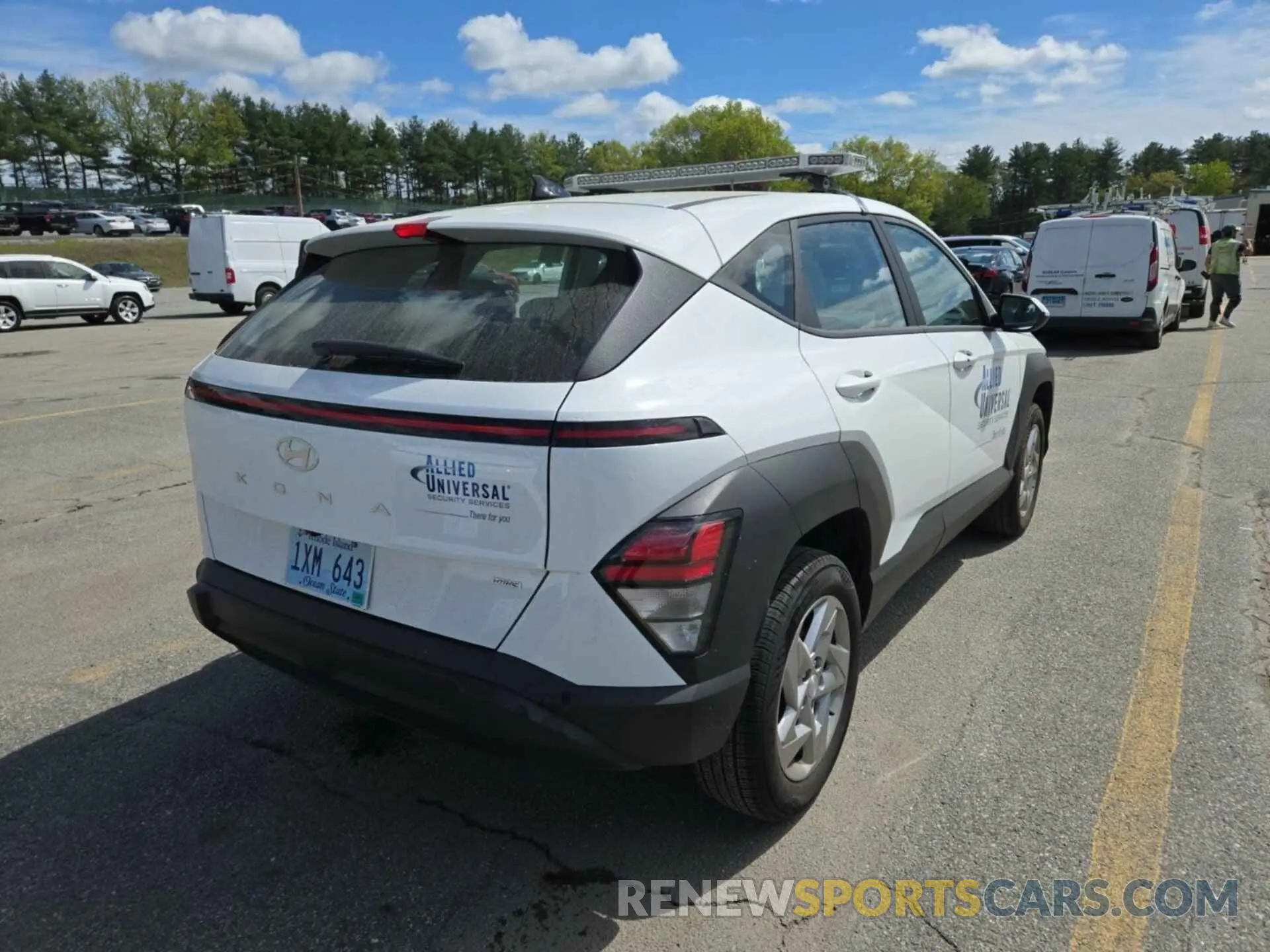 38 Photograph of a damaged car KM8HACAB8RU146312 HYUNDAI KONA 2024